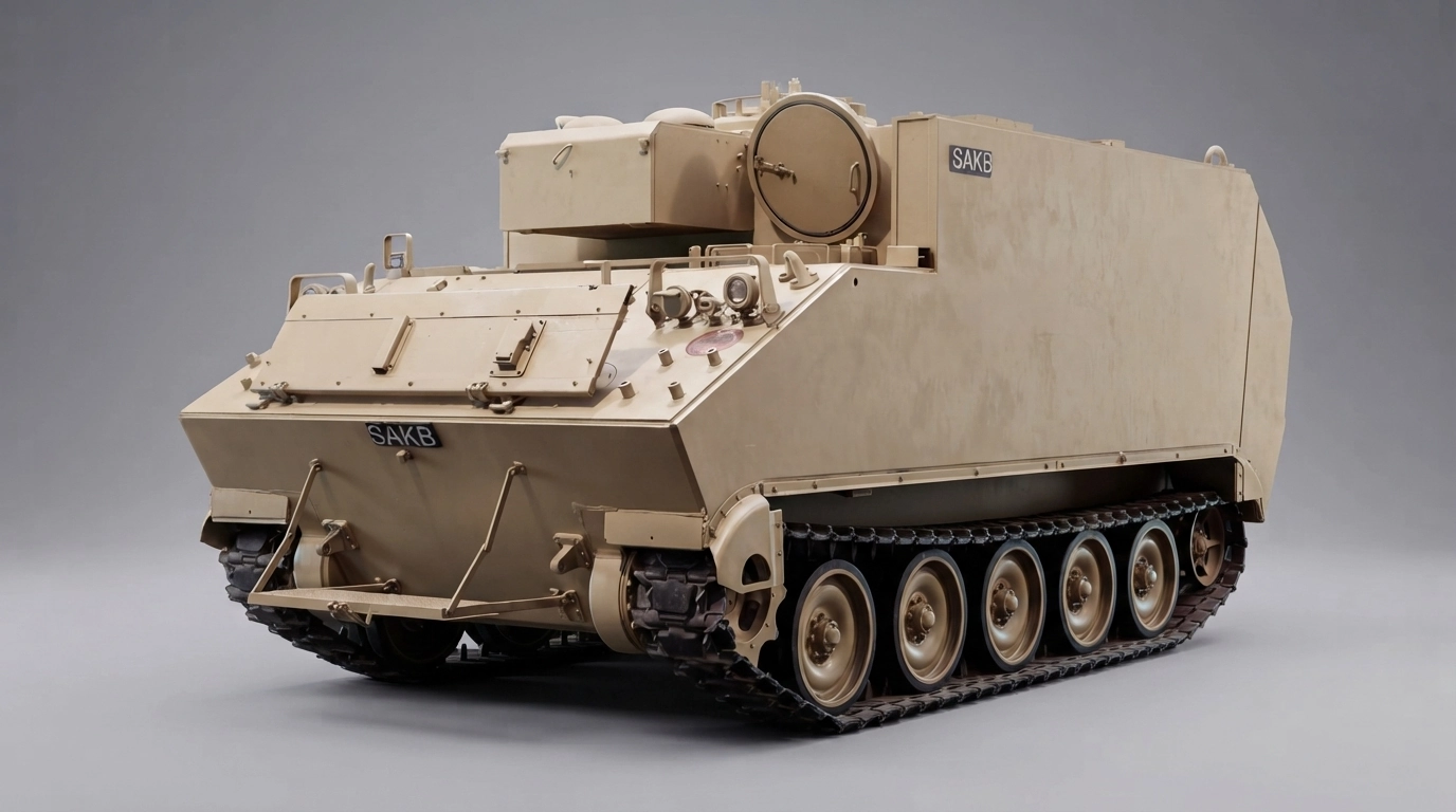 SAKB command armoured personnel carrier manufactured by Margalla Heavy Industries Limited MHIL Pakistan