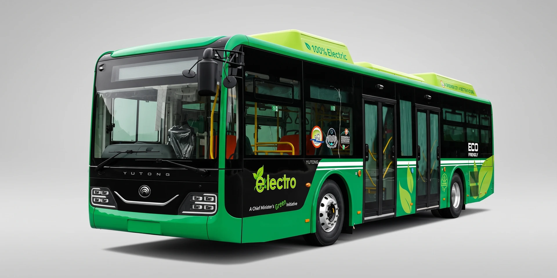 Electric bus manufactured by Margalla Heavy Industries Limited