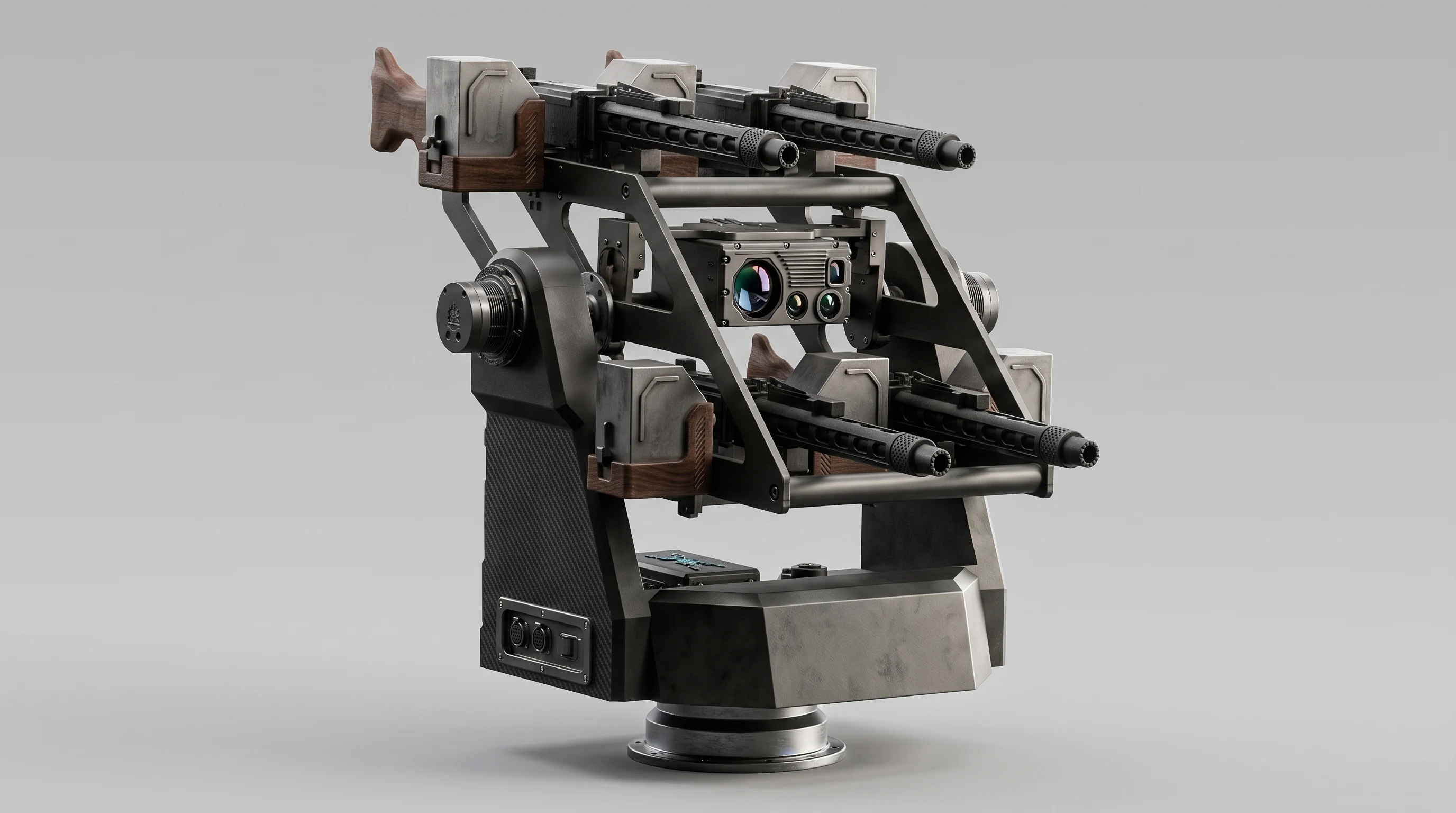 ZARB Anti-Drone remote control weapon system for aerial threat engagement manufactured by MHIL
